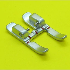 Nyitott lábujjú Pfaff 9 mm széles IDT fém cikcakk talp  - 9820213096
