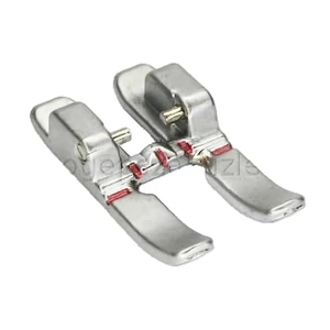 Nyitott lábujjú Pfaff 6mm széles IDT fém cikcakk talp  - 93-036931-91
