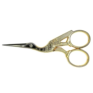 Aranyszínű madaras olló