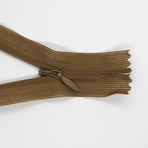 Rejtett cipzár 60 cm - középbarna 32