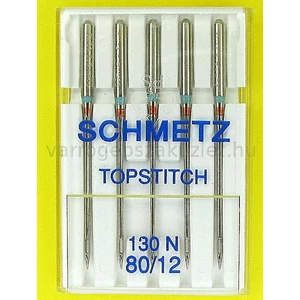 130N (705H) Topstich - hosszúlyukú tű  Schmetz