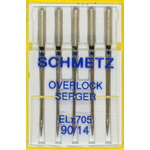 ELx705H overlock tű  - rugalmas anyagokhoz  - Schmetz