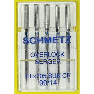ELx705H overlock tű  - rugalmas anyagokhoz  - Schmetz 1