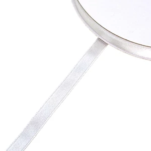 Szatén szalag 6 mm - fehér 