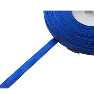 Szatén szalag 6 mm - kék 