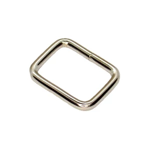 Téglalap 20 mm krómozott fém