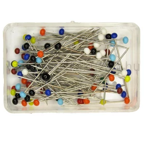 Gombostű üveg fejjel