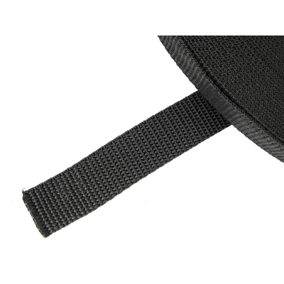 20mm széles fekete heveder