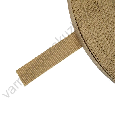 20 mm széles heveder -  drapp 098