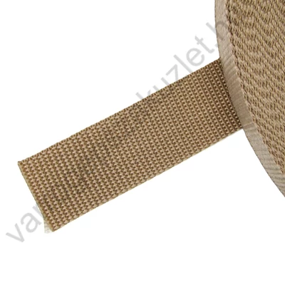 30 mm széles heveder -  drapp 098