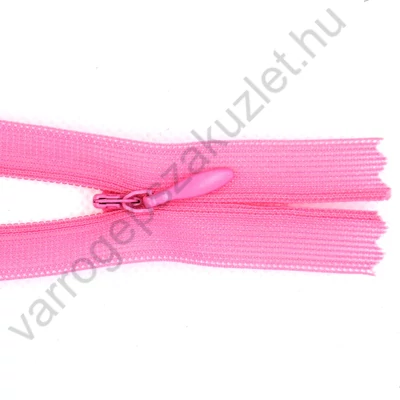 Rejtett cipzár 60 cm  - rózsaszínű - 13