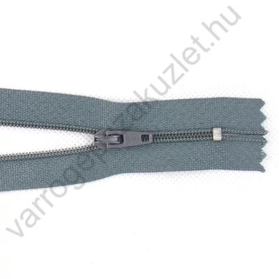 RT-0 cipzár, 18 cm  - 362 középszürke
