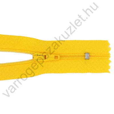 RT-0 cipzár, 18 cm  - 506 napsárga