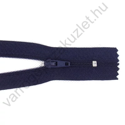 RT-0 cipzár, 18 cm  - 058 sötétkék 