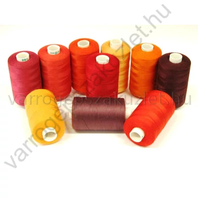 Dortak 1000 Yard cérna - narancs - piros - bordó - megszűnő termék 