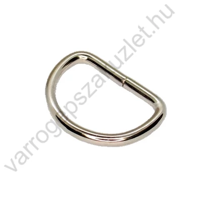 Félkarika 20 mm krómozott fém