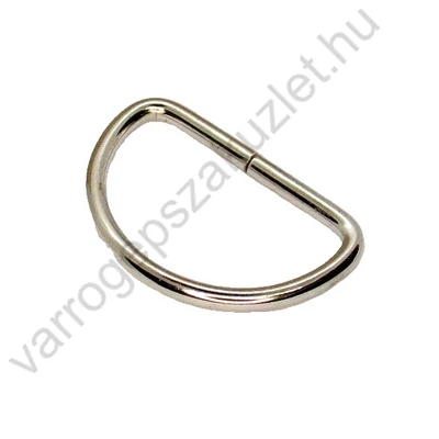 Félkarika 30 mm krómozott fém