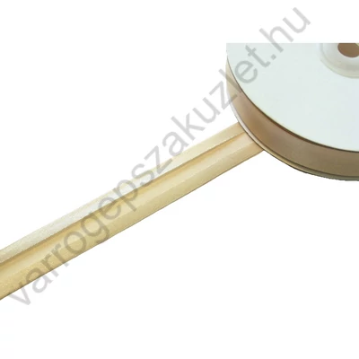 Szatén ferdepánt 20 mm - ekrü - 6370