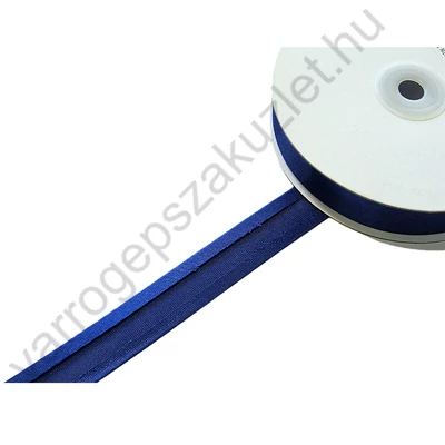 Szatén ferdepánt 20 mm - kék - 6422