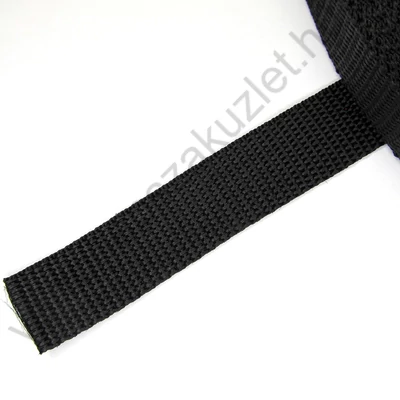 30 mm széles fekete heveder