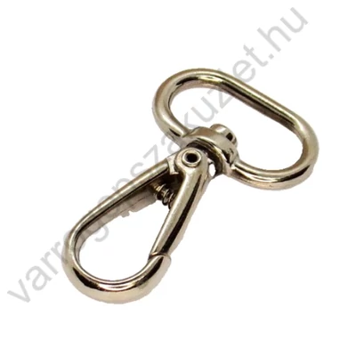 Karabíner 20 mm krómozott fém
