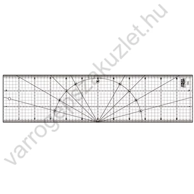 Olfa 15x60 vonalzó 0