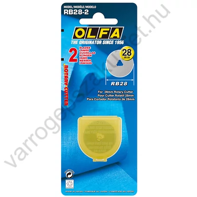 Olfa RB28-2db pótpenge