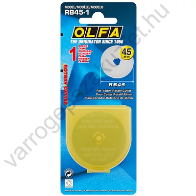 Olfa 45 mm pótpenge RB-45-1