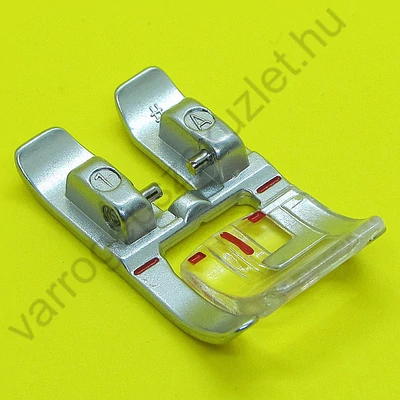 Applikáló Pfaff 9 mm széles IDT fém cikcakk talp  - 820774096