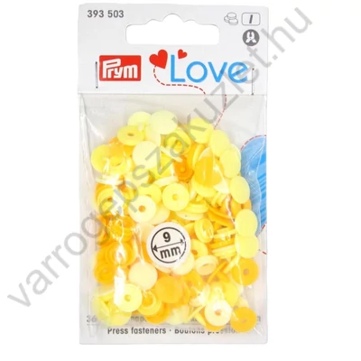 Prym 9 mm, műanyag patent  - 393503