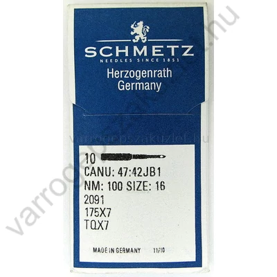 2091, 175x7 Schmetz