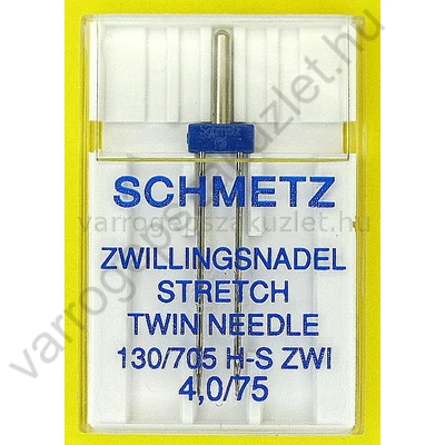 705H stretch ikertű 75/4.0 mm Schmetz 0
