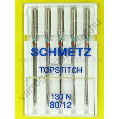 130N (705H) Topstich - hosszúlyukú tű  Schmetz