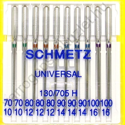 705H vegyes univerzal varrógéptű Schmetz - 10 db 