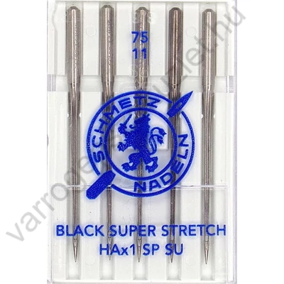 BLACK Super stretch 75 -ös vastag háztartási  géptű