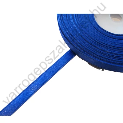 Szatén szalag 6 mm - kék 