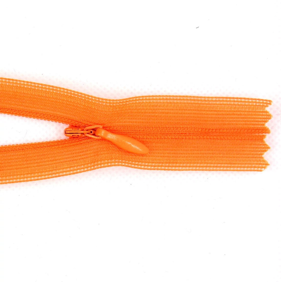 Rejtett cipzár 35 cm  - narancs - 8