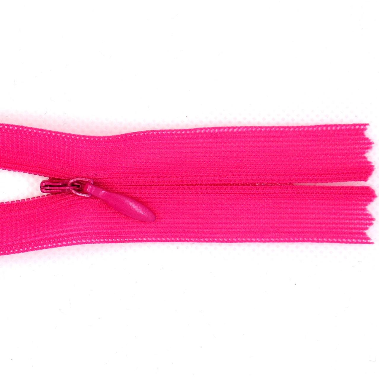Rejtett cipzár 25 cm  - pink - 14