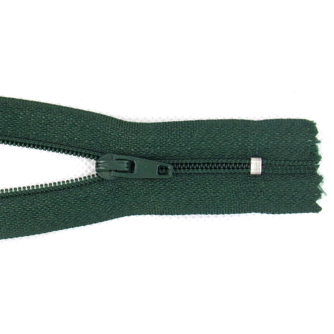 RT-0 cipzár, 18 cm  - sötétzöld -890