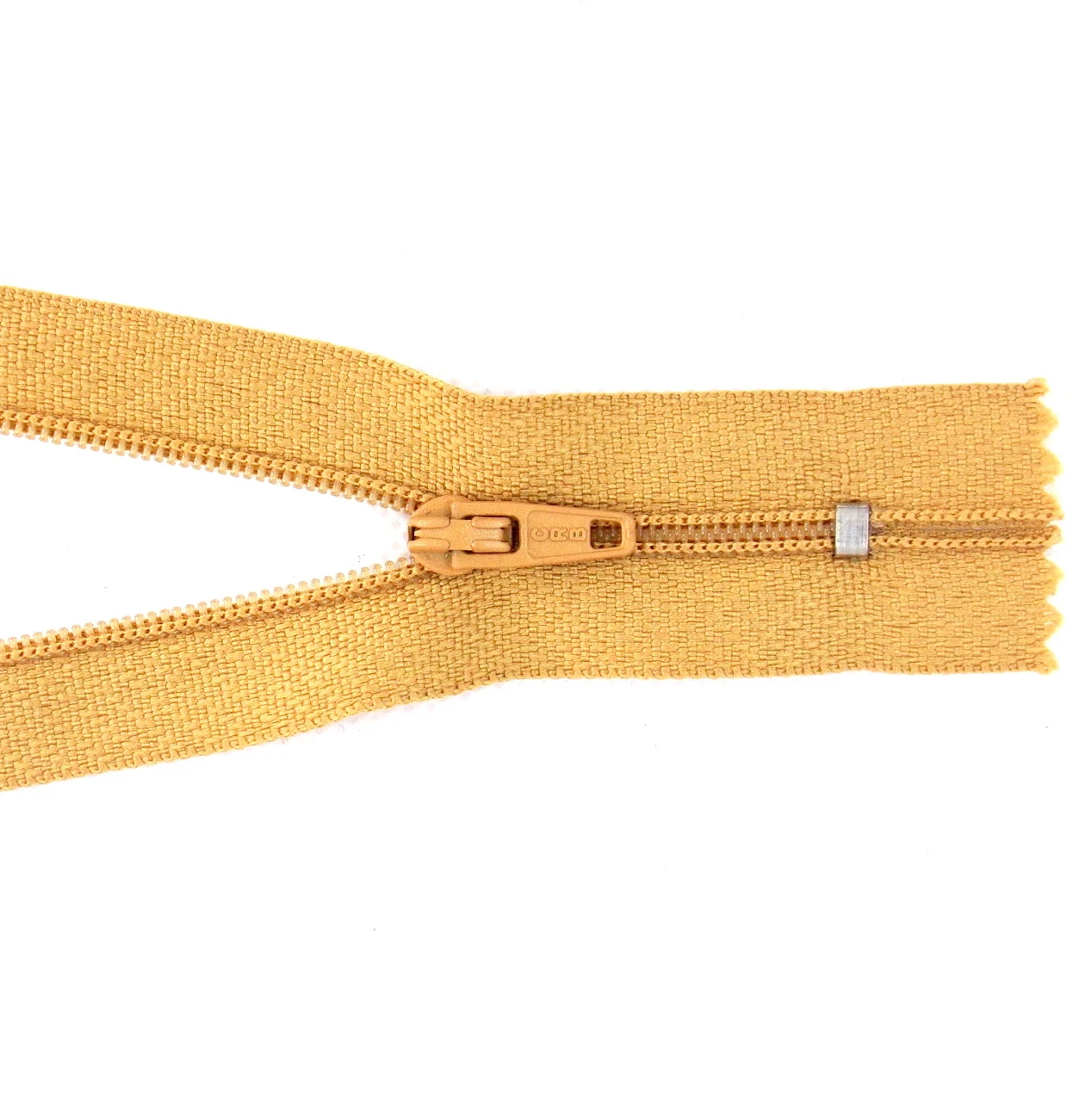 RT-0 cipzár, 18 cm  - 188 tejeskávé