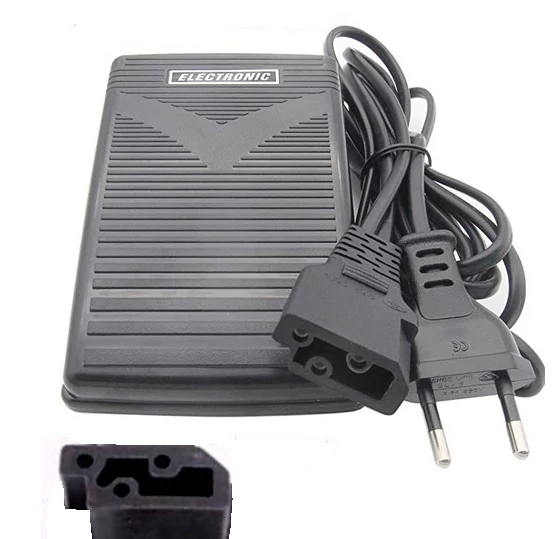 Elektronikus indító pedál vezetékkel  - szögletes