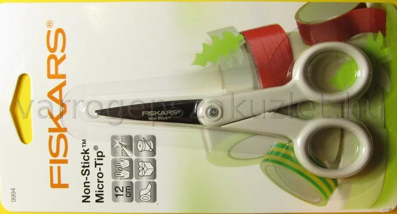 Fiskars 9994 tapadásmentes bevonatos varróolló, 12cm - 1004682 - KIFUTÓ TERMÉK