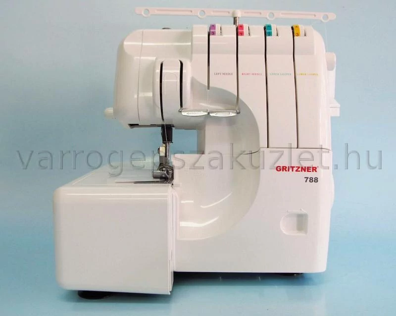 Gritzner 788 lockgép + 5db ajándék talp