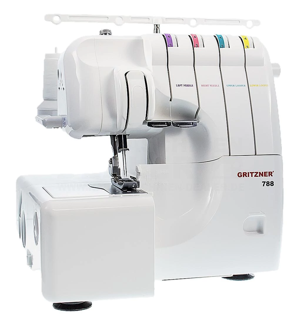 Gritzner 788 lockgép + 5db ajándék talp