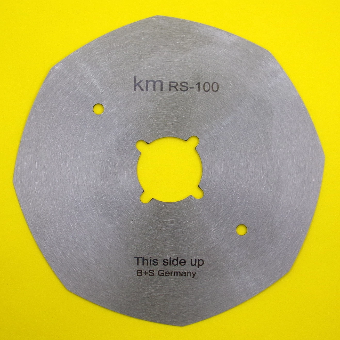 KM-RS 100,  8 szögletű körkés