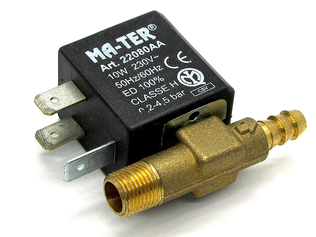 Mágnesszelep 1/8'' egyenes