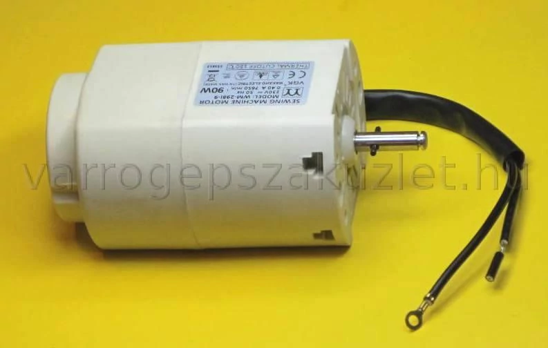 Merrylock 90w-os motor, egyenes tengely  szíjtárcsa nélkül - WM-2981-9