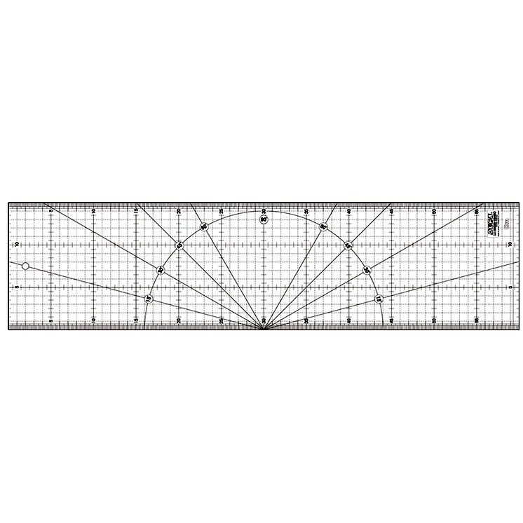 Olfa 15x60 vonalzó