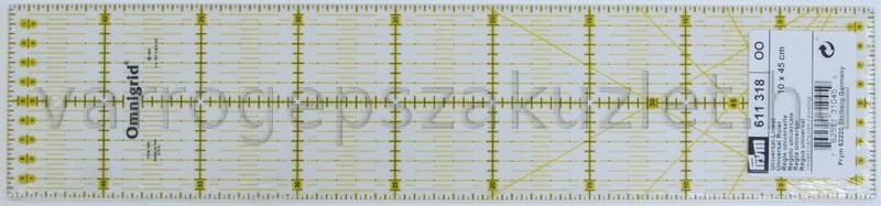 Omnigrid 10x45cm vonalzó