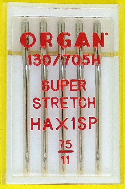 705H / HAx1SP super stretch tű Organ - 75 -ös vastagság